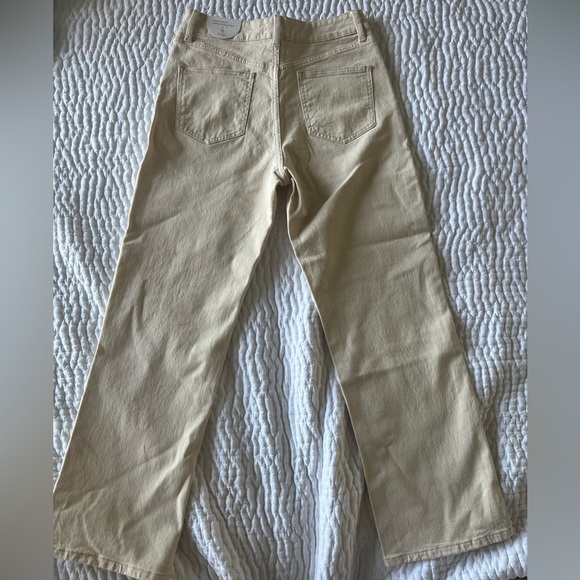 Cream High Waist Ankle Straight Jeans - Picture 3 of 7